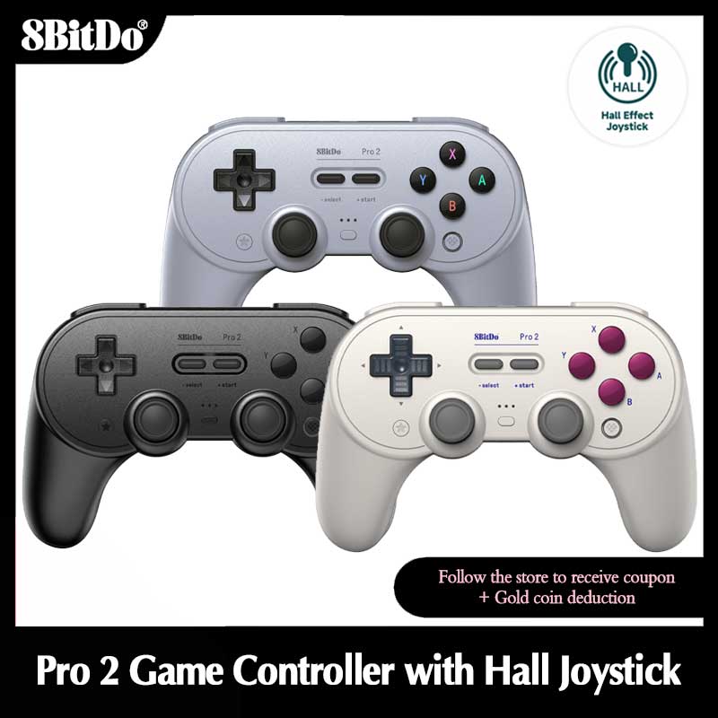 Turing Pi 2 - 8bitdo Pro2 kontroler gier z Bluetooth