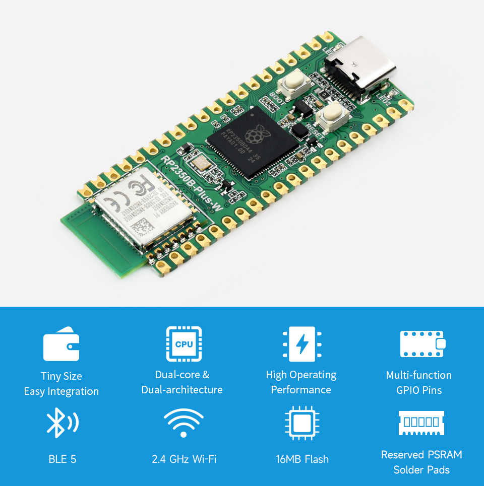 Płytka rozwojowa RP2350B Plus  – Turing Pi 2 recenzja i cena